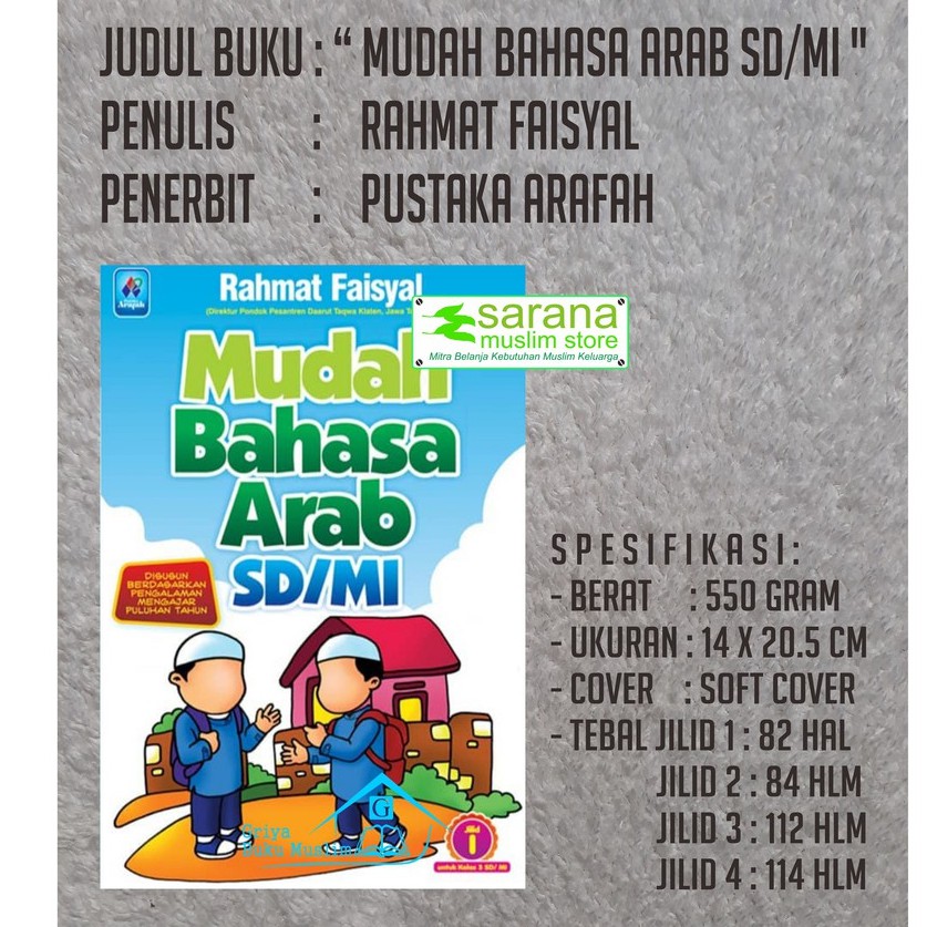 BUKU MUDAH BAHASA ARAB SD/MI