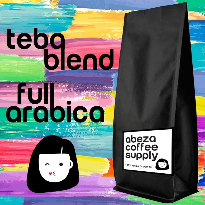 

vf2011vf Teba Blend Full Arabica Untuk Kopi Susu - 1Kg Espresso Blend Ds20X11