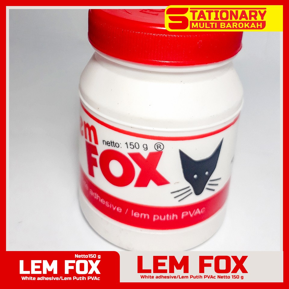 

Lem Fox Putih 150 Gram