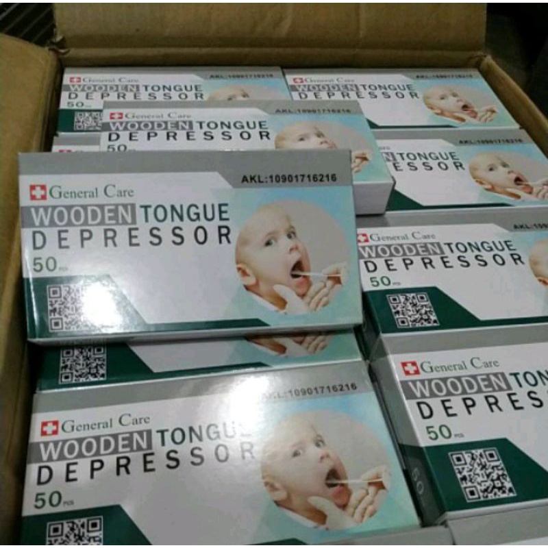 Spatel kayu General Care / Tongue spatel / spatel kayu / spatel