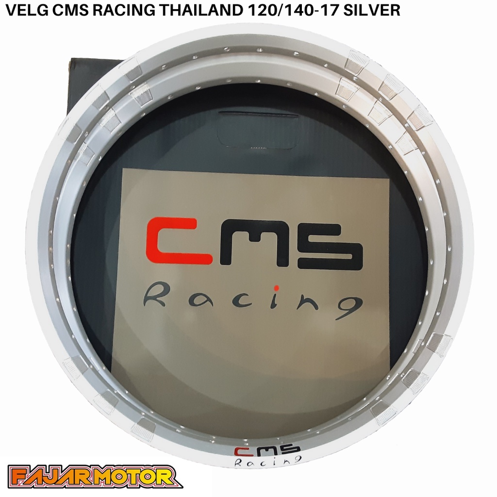 OBRAL VELG CMS RACING THAILAND 120/140 RING 17 SILVER