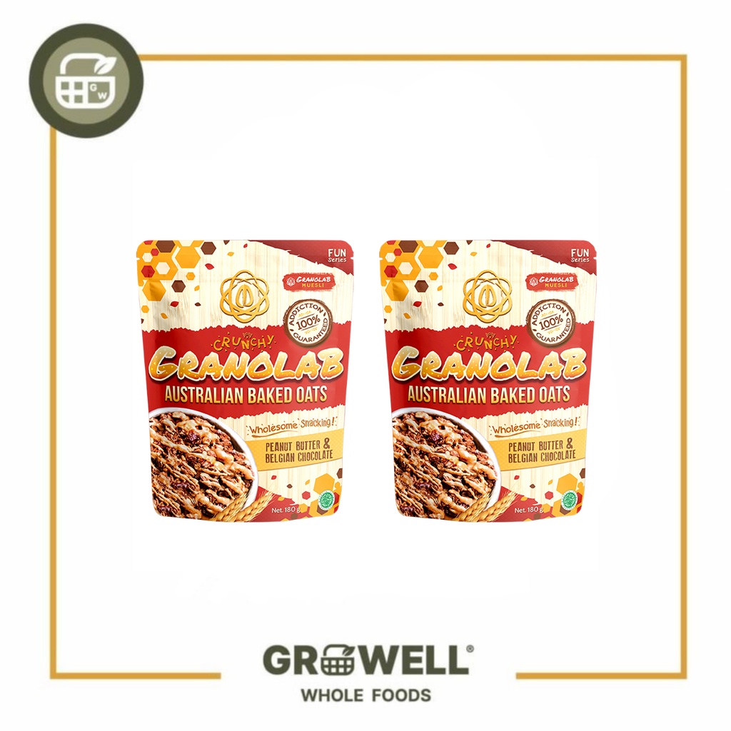 

GRANOLAB PEANUT BUTTER 180GR