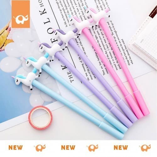 

Tseloop Pena / Pulpen Karakter Unicorn Lucu /pulpen anak anak