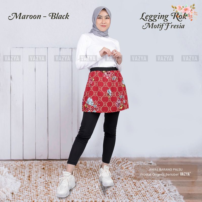 Legging Rok Motif Fresia