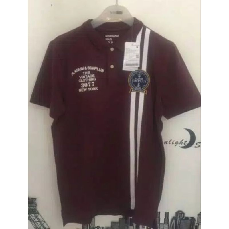 Promo Kaos polo giordano original murah