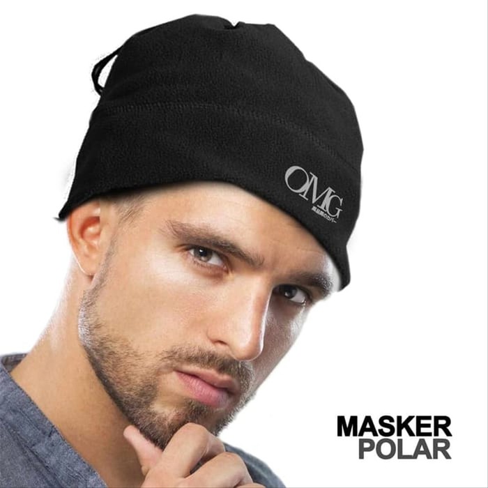 Masker Polar 3in1 OMG Mask Balaclava Slayer Scarf Motor Outdoor serbaguna bahan lembut