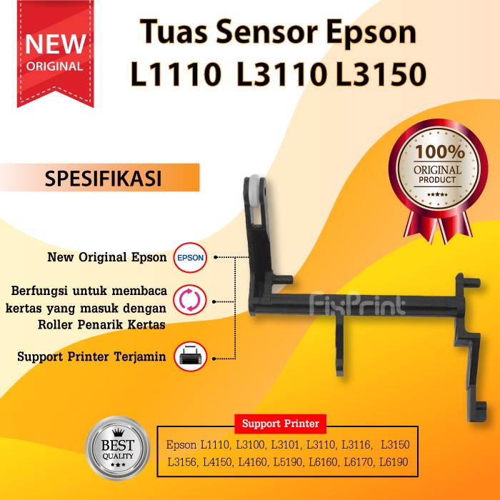 Jual Tuas Pengait Sensor Kertas Epson L1110 L3110 Printer L3150 L4150 L5190 Fsb249 Shopee 7274