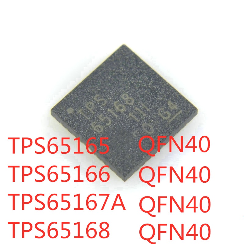 [xqx] 2pcs/lot TPS65165 TPS65166 TPS65167A TPS65168 QFN-40 SMD LCD Logic Board Chip In Stock IC Asli Baru