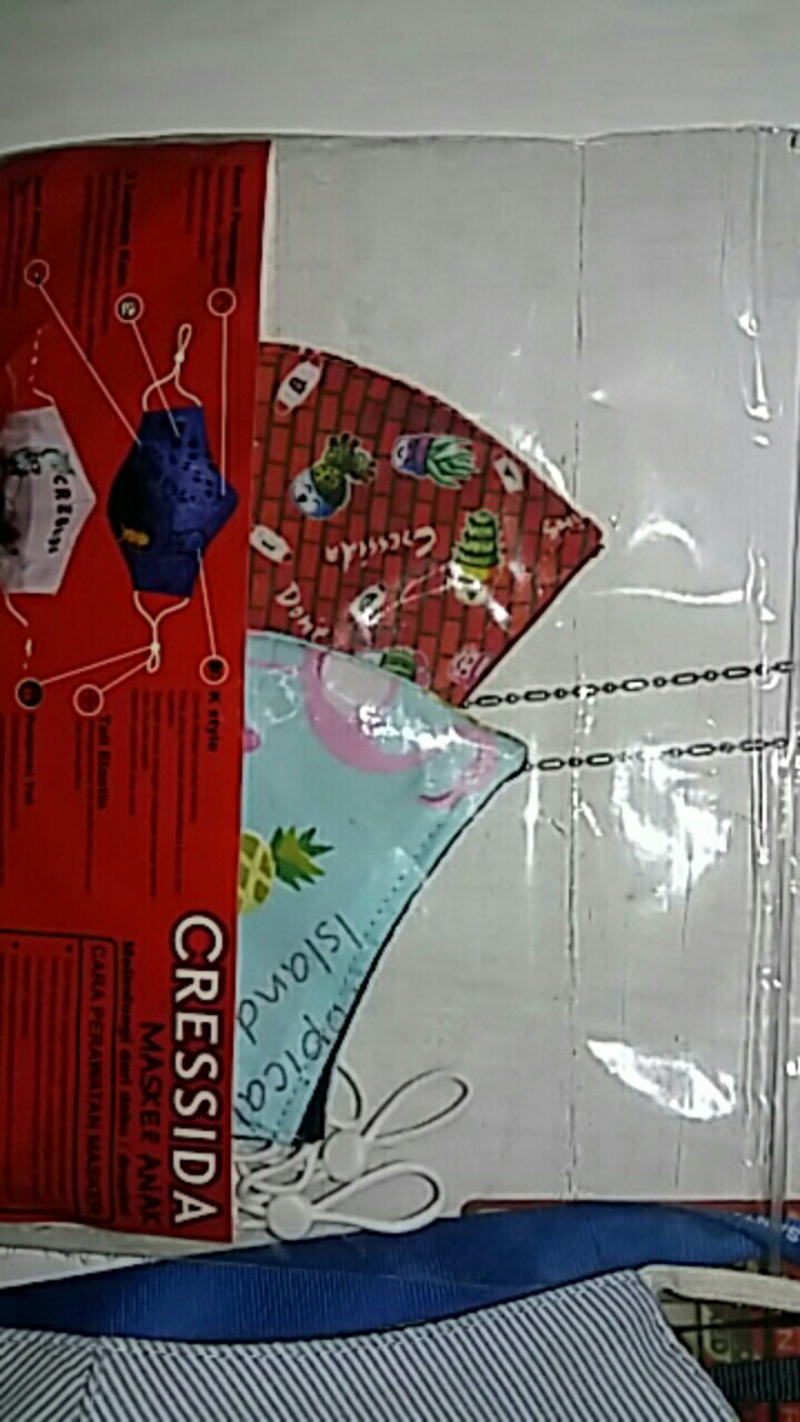 Masker Cressida Kids Isi 2