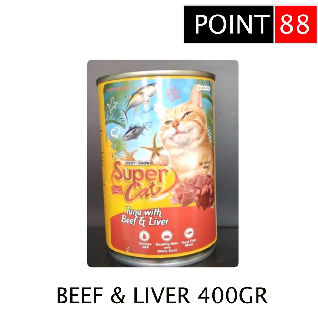 SUPER CAT Adult Beef Liver 400gr