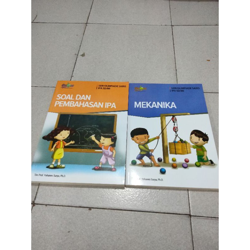 buku seri olimpiade sains IPA SD oleh Yohanes Surya