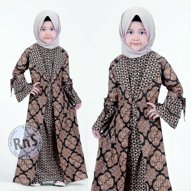 Gamis anak Batik