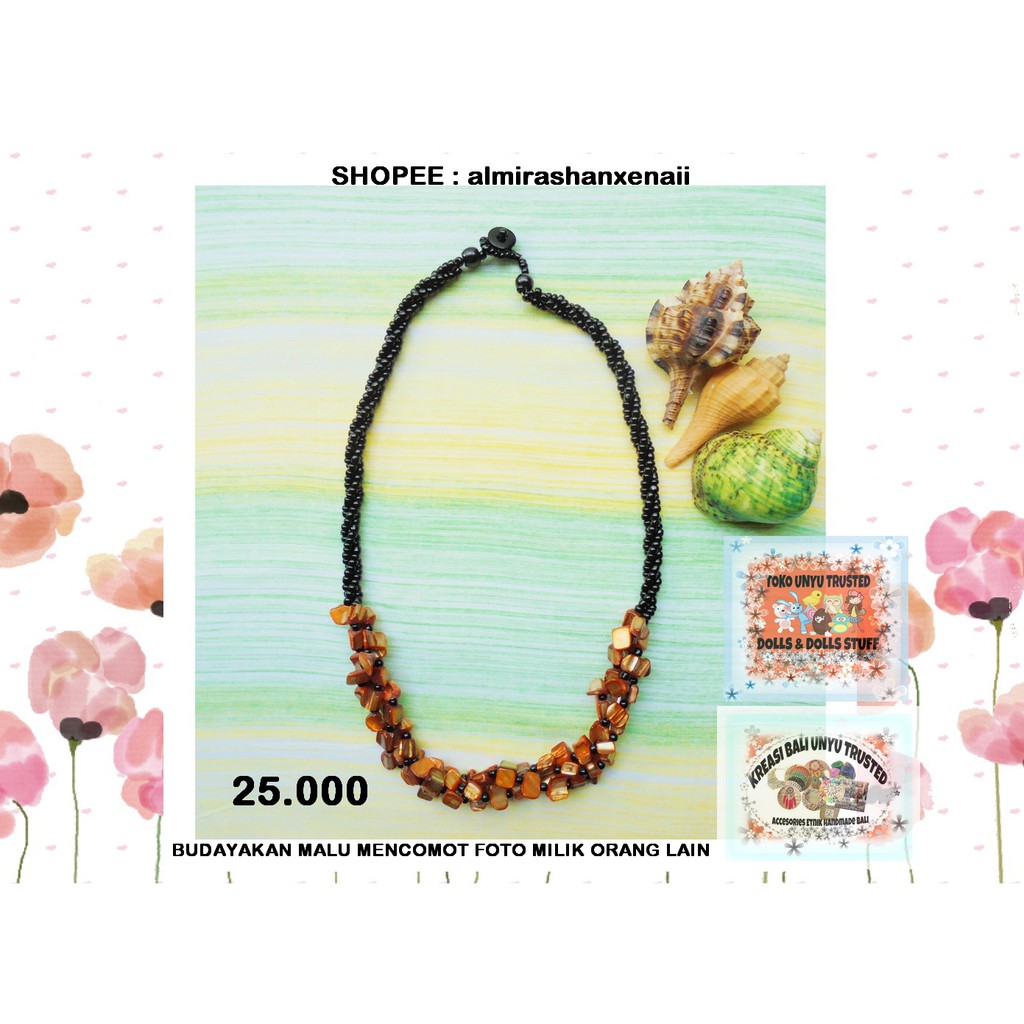 Kalung BALI Handmade/ Kalung Etnik BALI/ Kalung Fashion Wanita/ Kalung Hijab/ Kalung BALI Murah 23