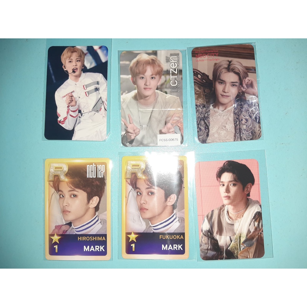 Ready INA PC NCT Mark DVD Japan, FC Awaken JP Mark, R Card Mark Hiroshima Fukuoka, Awaken Taeyong, A