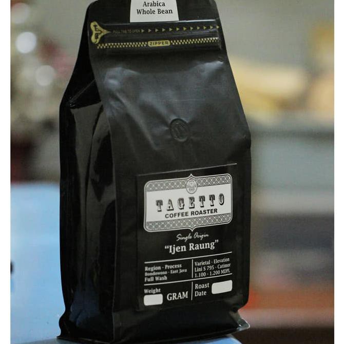 

KOPI ARABIKA IJEN RAUNG 250GR BIJI / BUBUK | FULL WASH ARABICA COFFEE - BIJI KOPI