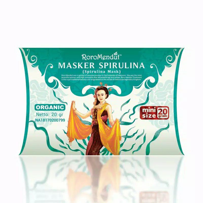 Masker dan Lulur RORO MENDUT UKURAN 20GR