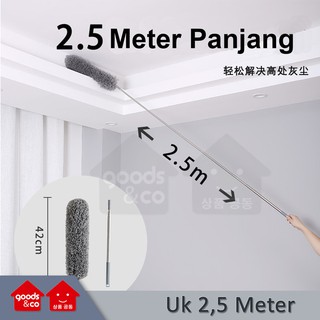 Kemoceng 2 8 Meter Microfiber Magnet  Debu Extendable Bisa 