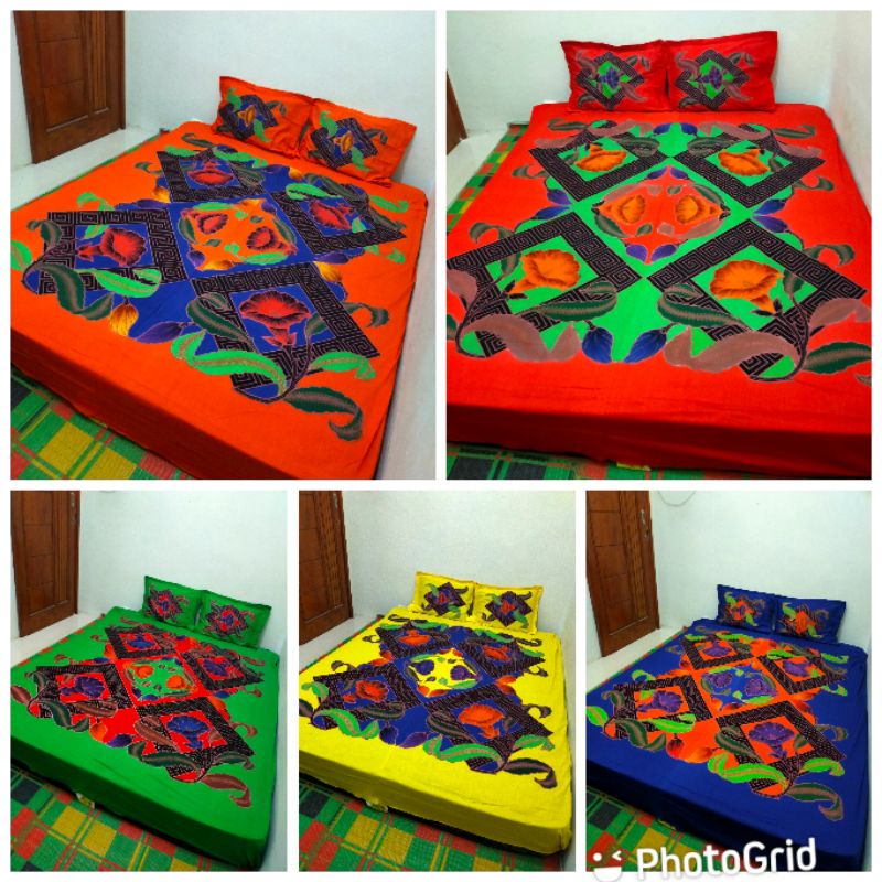 sprei batik tulis#sprei batik halus#sprei batik Pekalongan