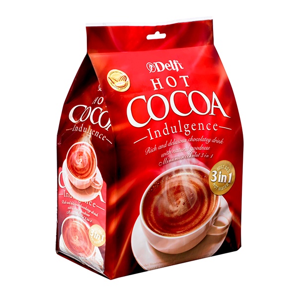 

Lainnya-Minuman-Bubuk- Delfi Hot Cocoa Indulgence 500 G -Bubuk-Minuman-Lainnya.