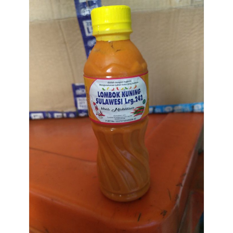 

Lombok kuning sulawesi khas makassar 330ml