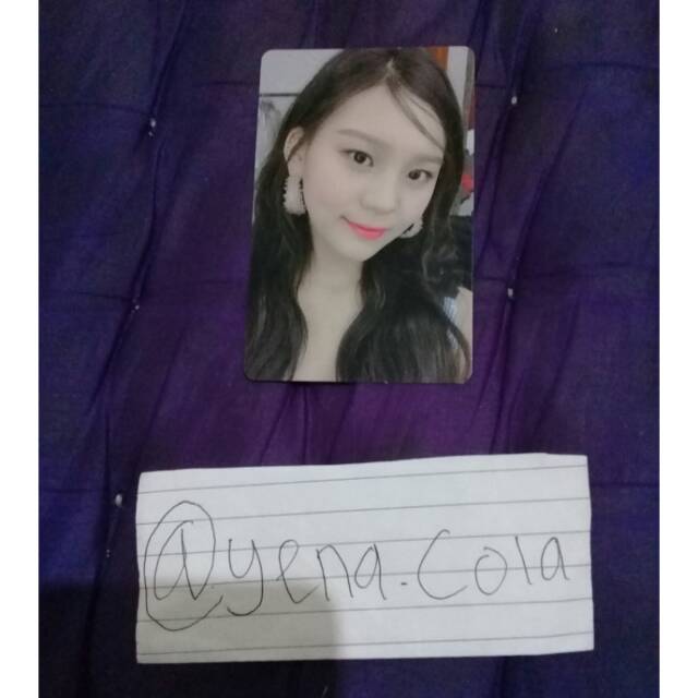 PHOTOCARD UMJI GFRIEND TIME FOR THE MOON NIGHT