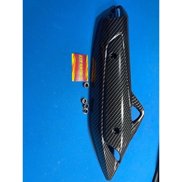 cover knalpot n max lama carbon tutup knalpot n max lama carbon