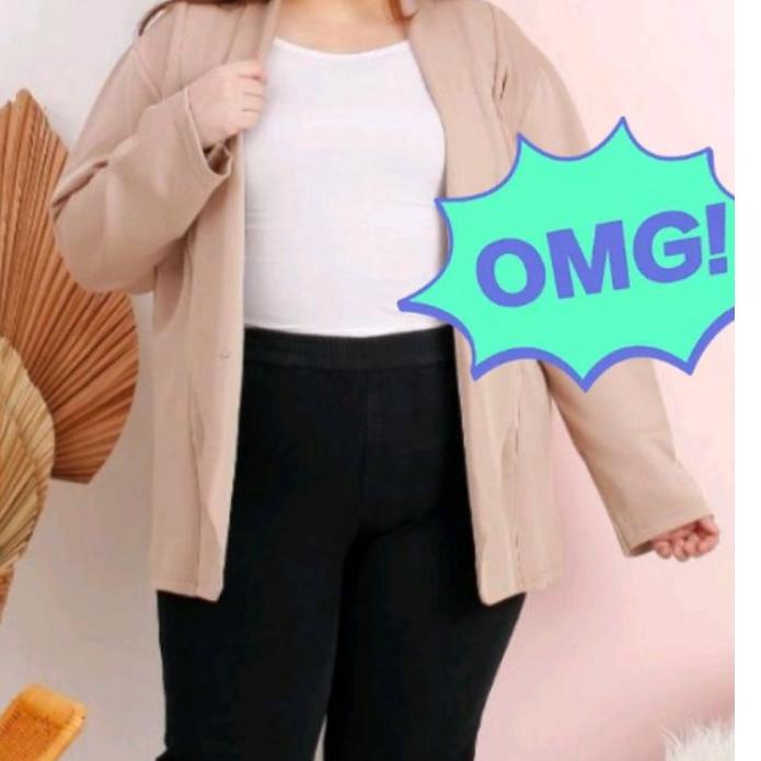 LANGSUNG KIRIM.. Blazer Jumbo ld 140 oversize blazer kerja blazer bigsize ld 130