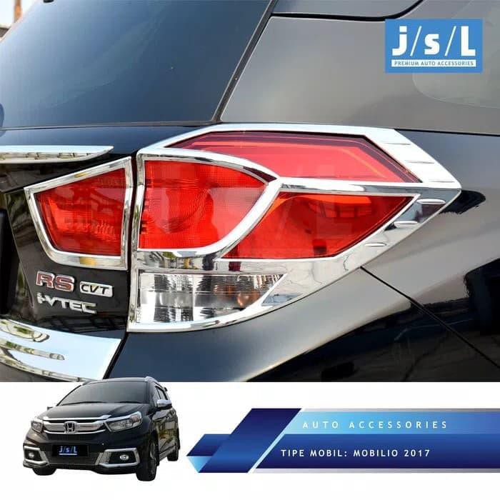 Garnish lampu belakang mobil honda mobilio merk J/S/L/JSL