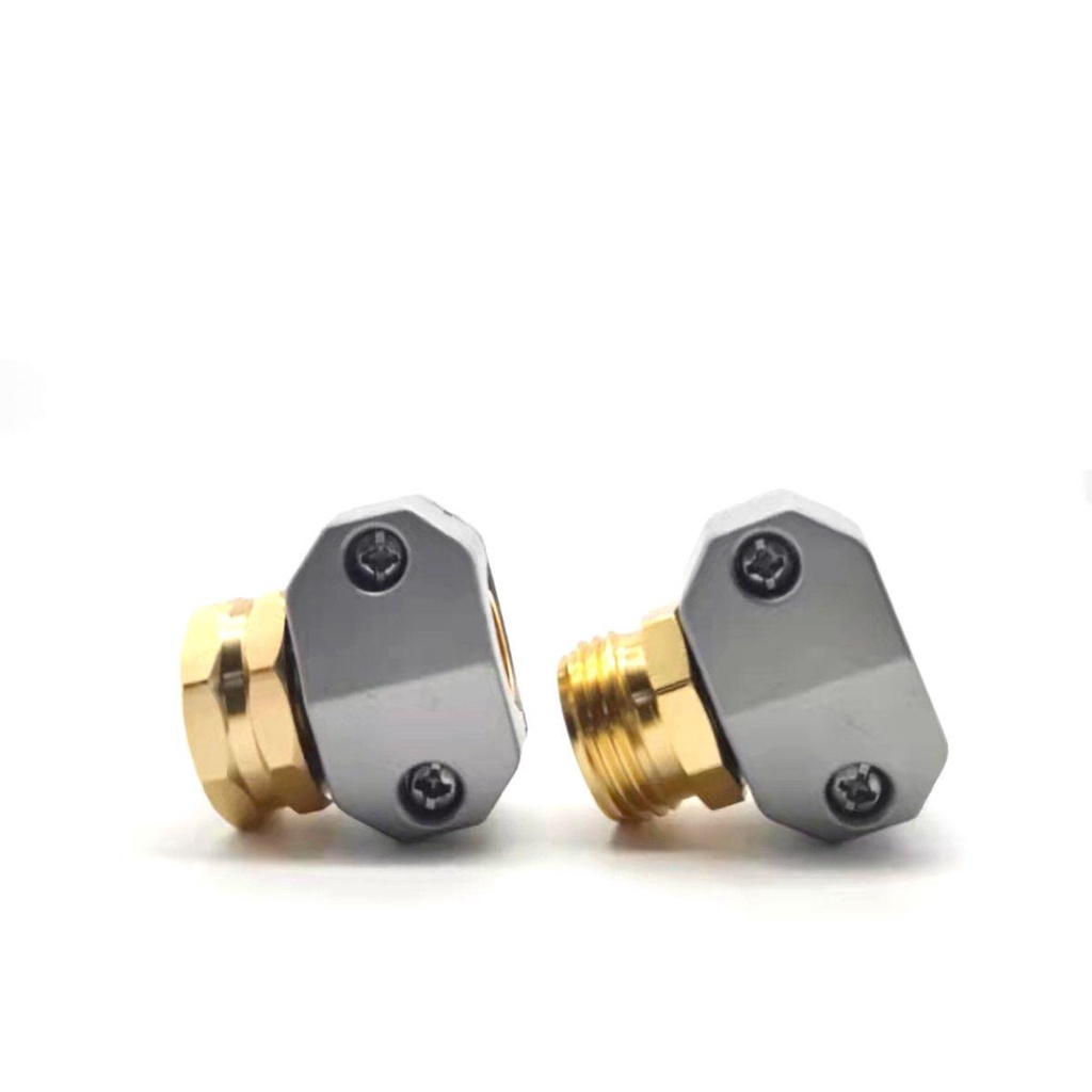 【 ELEGANT 】 Fitting Reparasi Selang Nozzle Kran Tahan Korosi Dengan Penjepit Seng Female and Male Adapter Anti Bocor