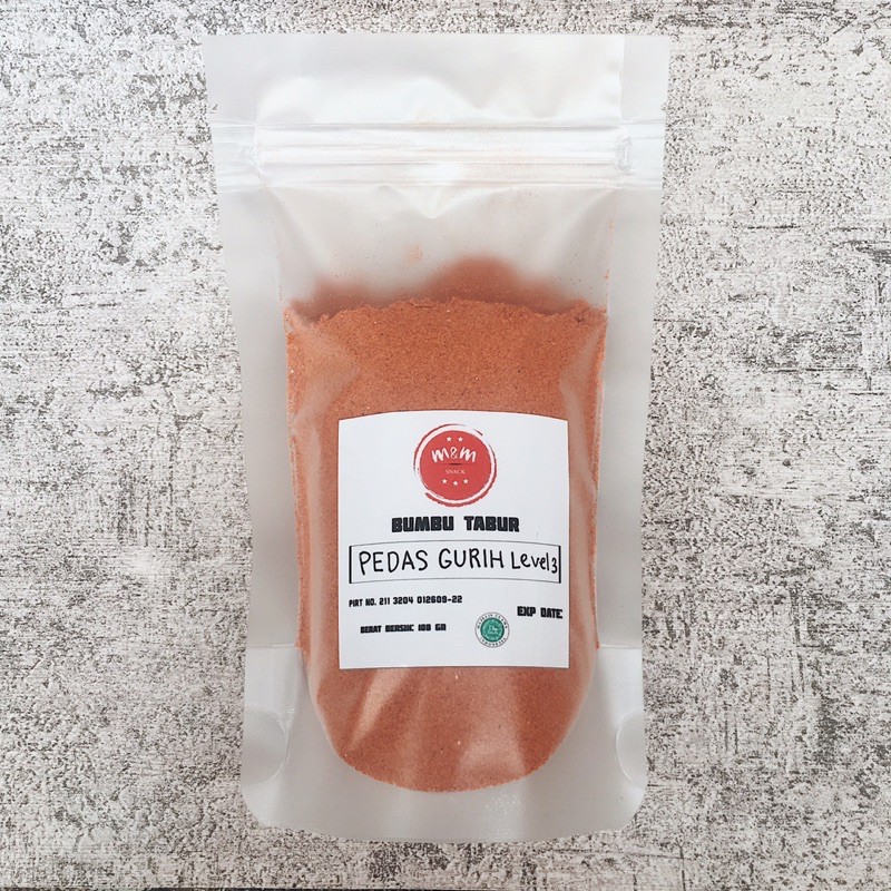

Bubuk cabe asli / bumbu tabur cabe pedas / bubuk cabe extra pedas 50gr dan 100gr