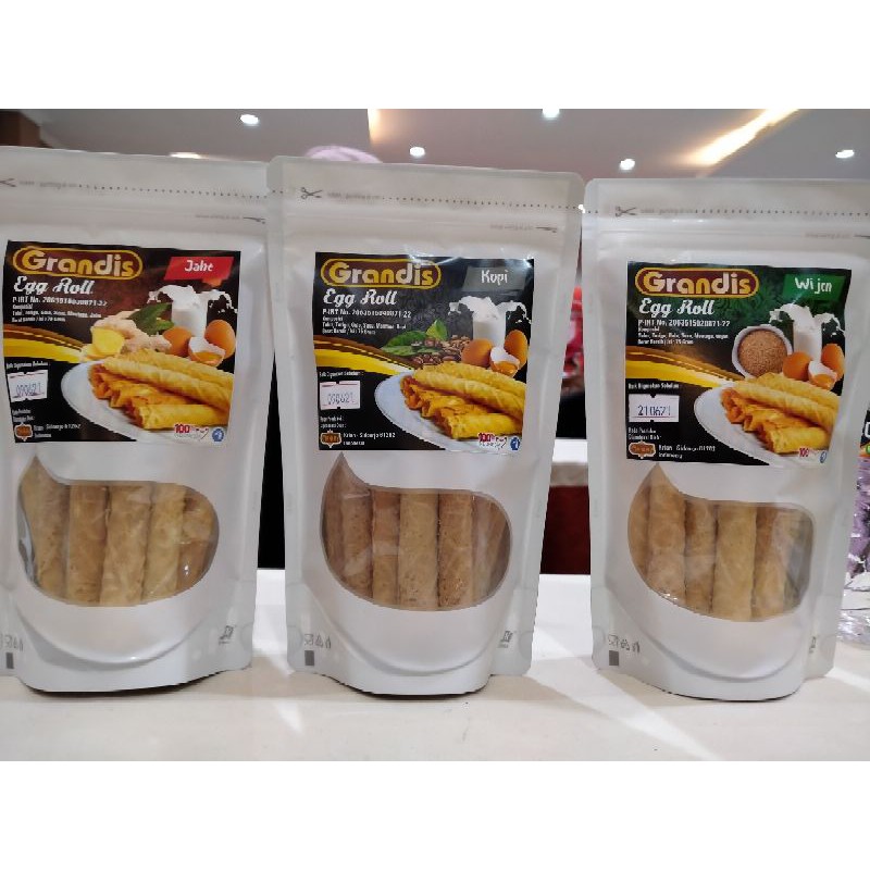 

Egg roll / snack / Camilan Sehat Grandis Sidoarjo 75gr