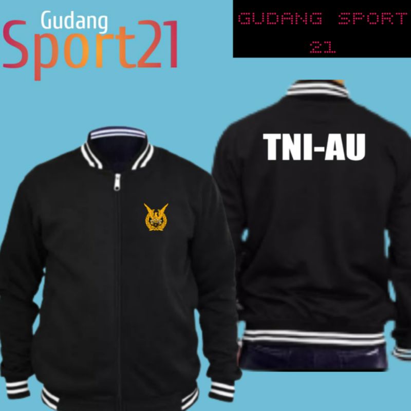 jaket baseball TNI AU jaket TNI AU