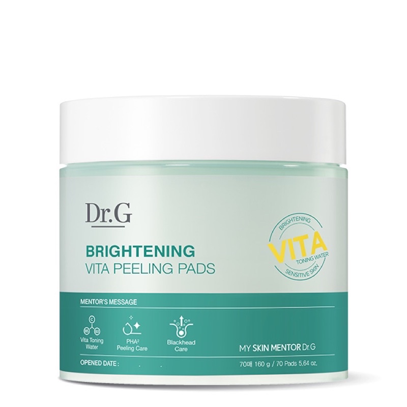 Dr.G Brightening Vita Peeling Pads (70 Pads/160 g)