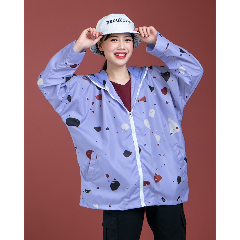 Myrubylicious ABSTRACT#2 PACKABLE JACKET-1