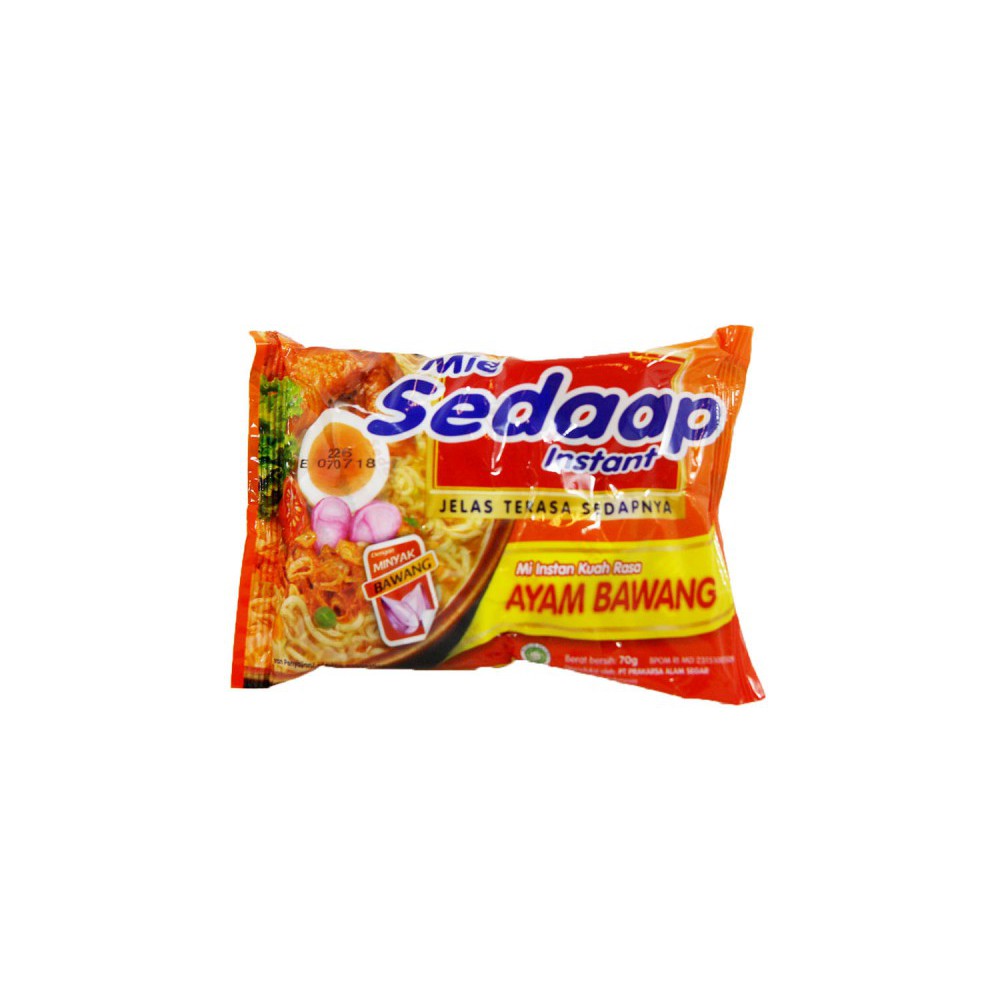 

Sedaap Mie Aayam Bawang 70gr Pak - Farmers Market