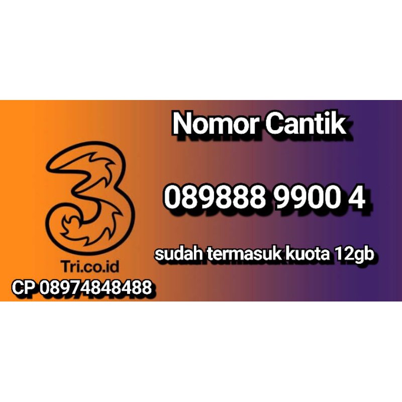 Nomor Cantik Tri