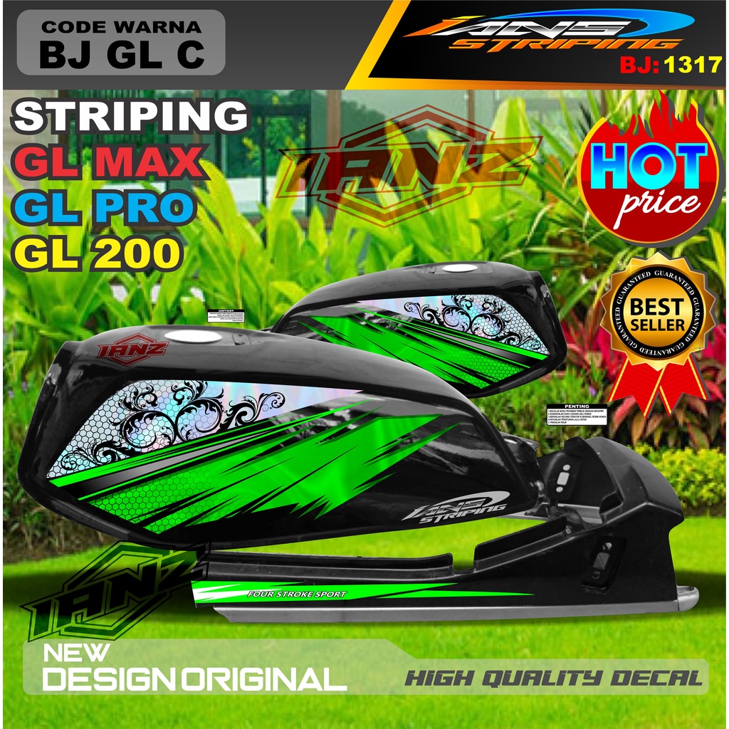 STRIPING GL PRO HOLOGRAM / STRIPING GL PRO MAX VARIASI HOLOGRAM / STRIPING GL HOLOGRAM