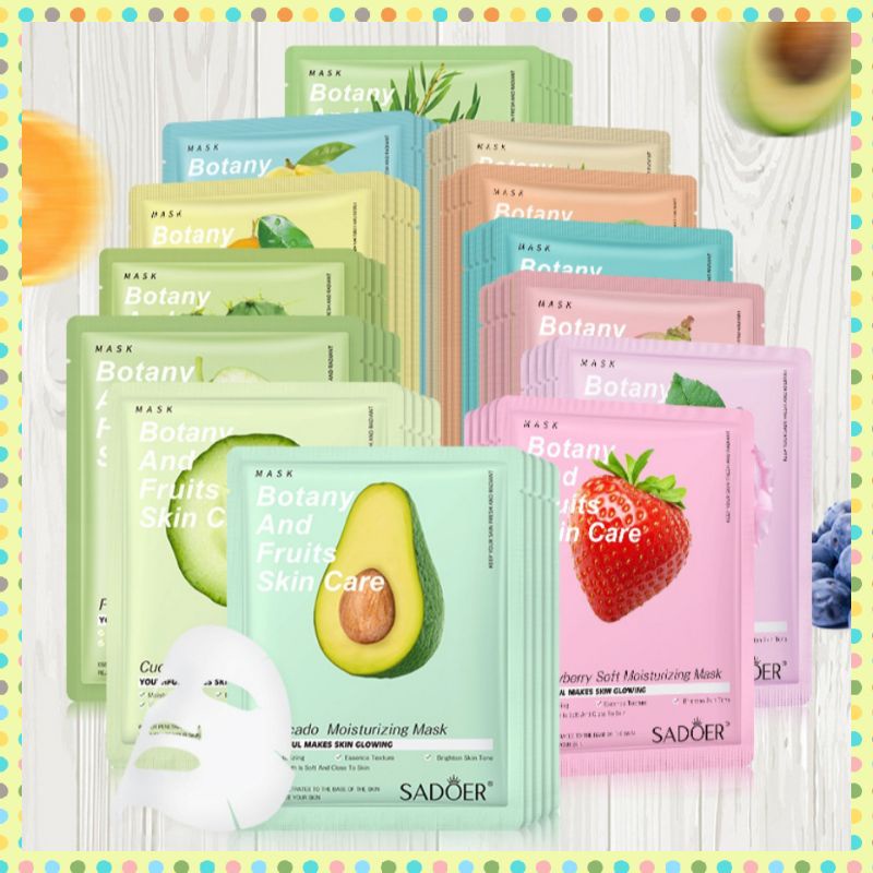 SADOER Original Plant And Fruit Series Facial Mask Sheet