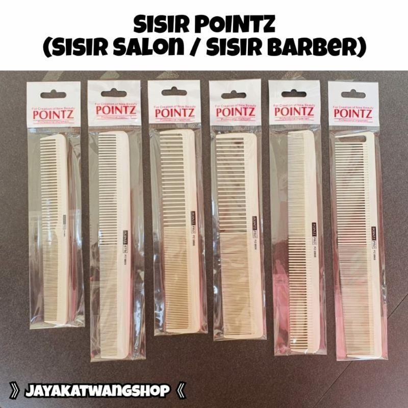 POINTZ Sisir Barber / Sisir Salon / Sisir Potong Rambut