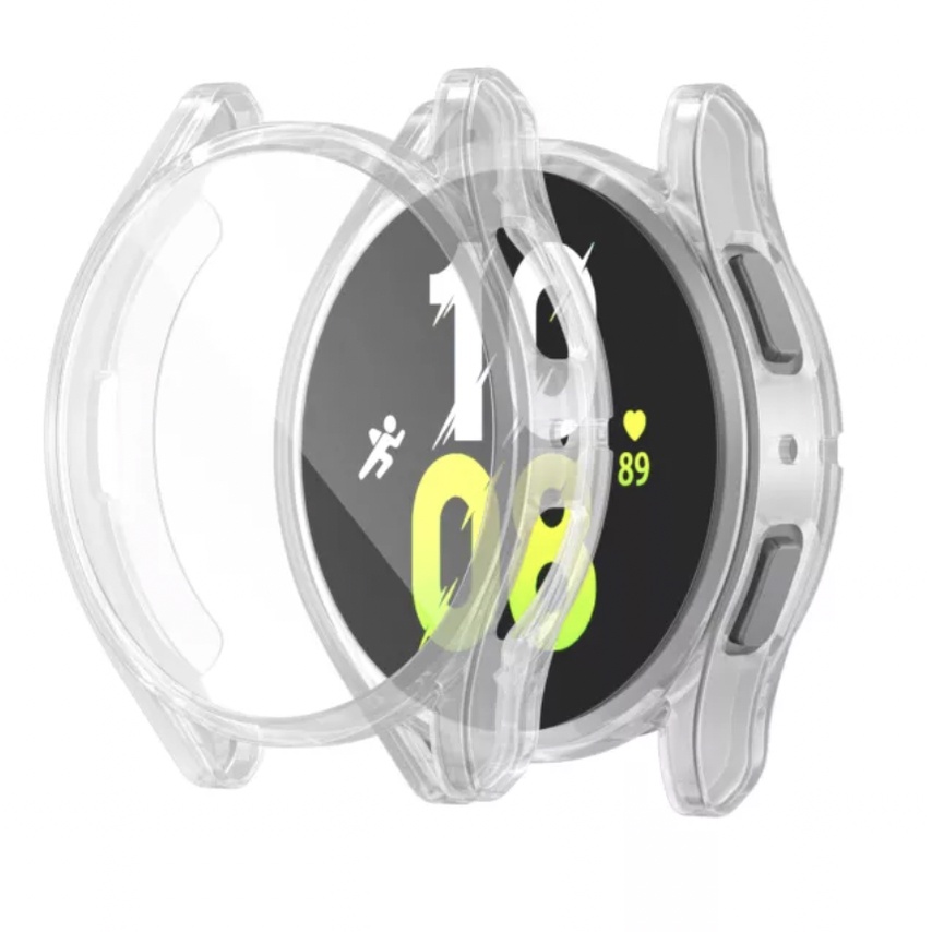 Pelindung Samsung Galaxy Watch 5 40mm 44mm - Silikon TPU Cover Case Full Layar