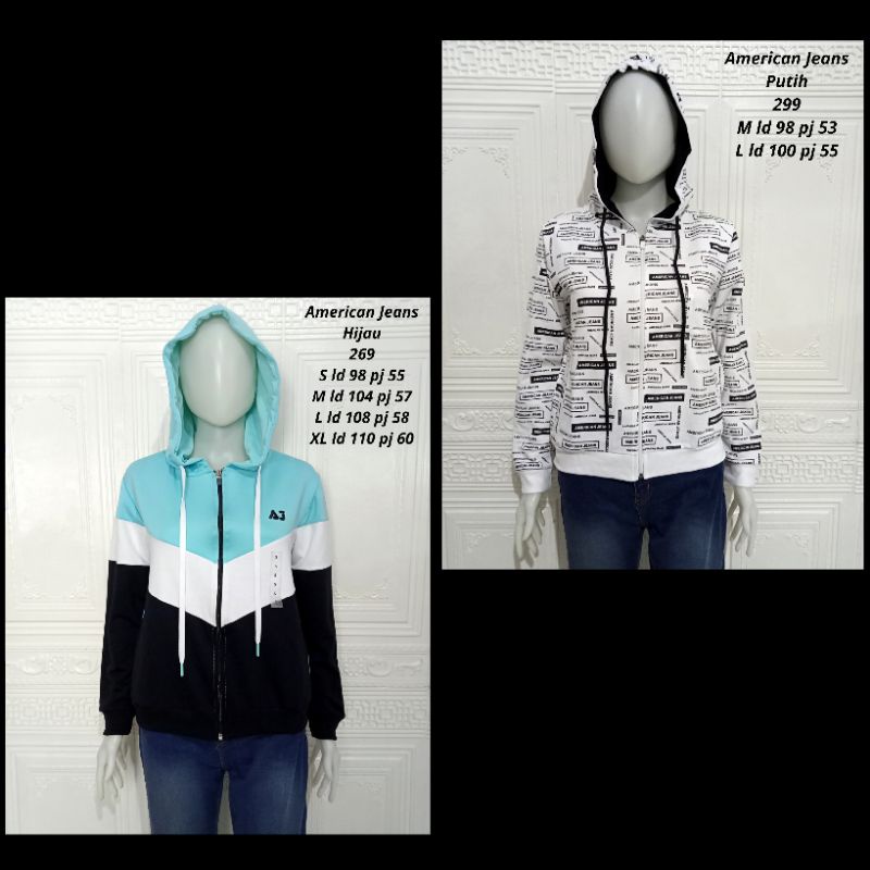 JAKET WANITA/ JAKET AMERICAN JEANS