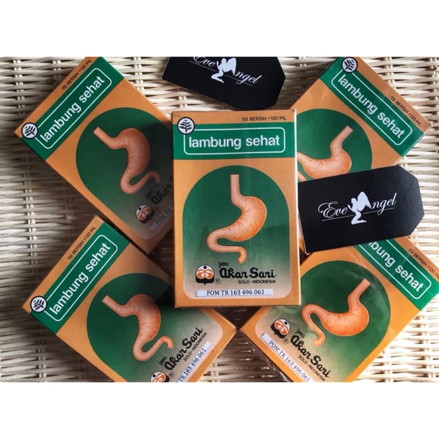 Lambung Sehat Akar Sari Jamu Sakit Maag Perut Kembung Mual Muntah GERD