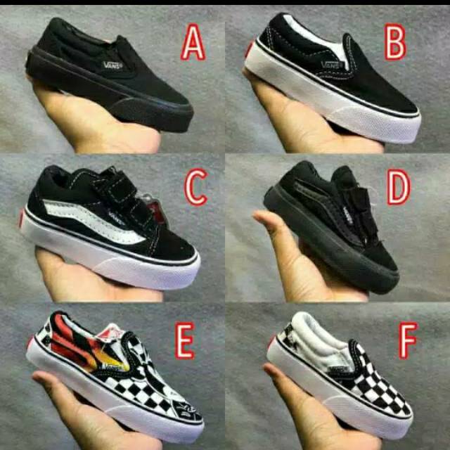 Sepatu Anak Murah Vans Kids Cowok Cewek Unisex