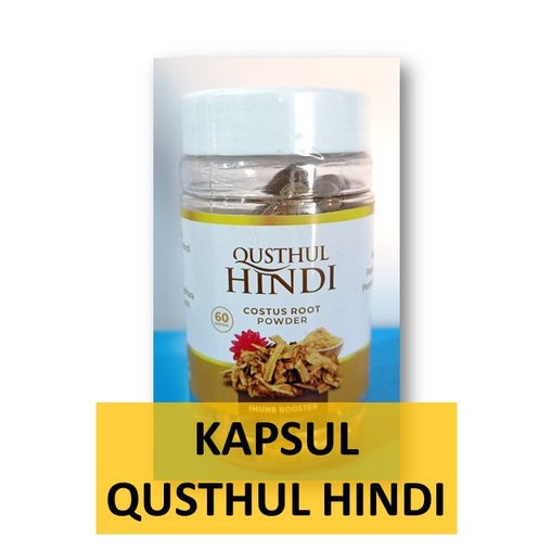 Kapsul Qusthul Hindi Original 60 Kapsul