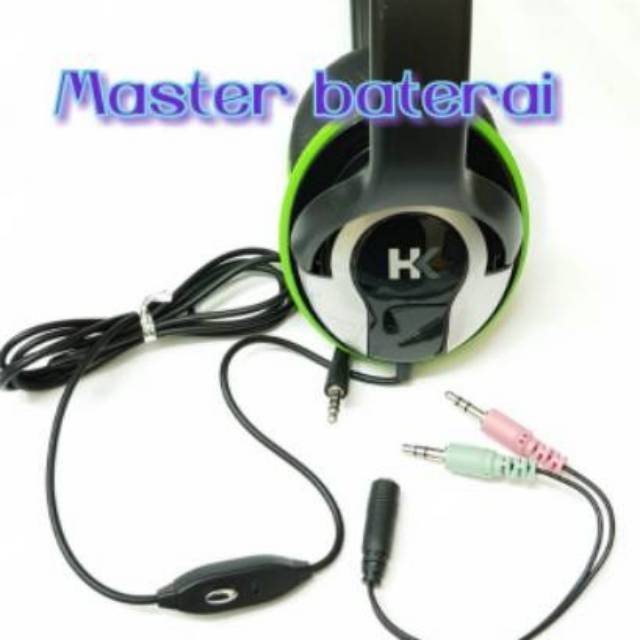 Stereo Headphone HK High Sound Quality E95A + Mic