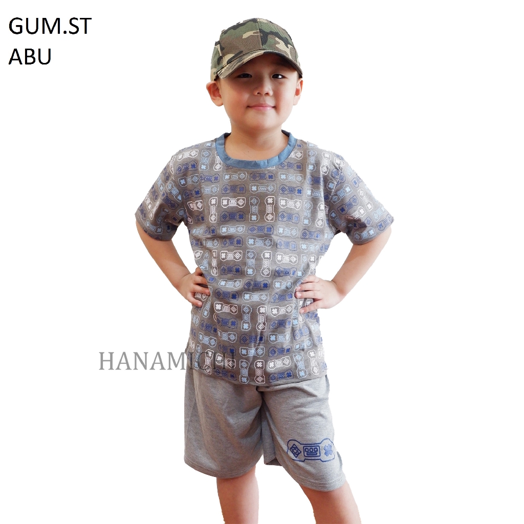 Hanamichi GUM.ST Setelan Anak Lengan Pendek