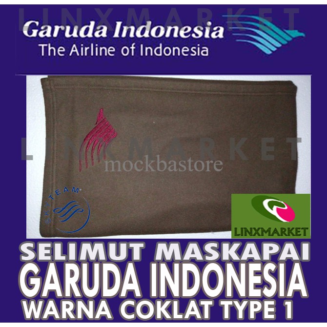 SELIMUT MASKAPAI GARUDA INDONESIA TYPE 1   TERMURAH DI