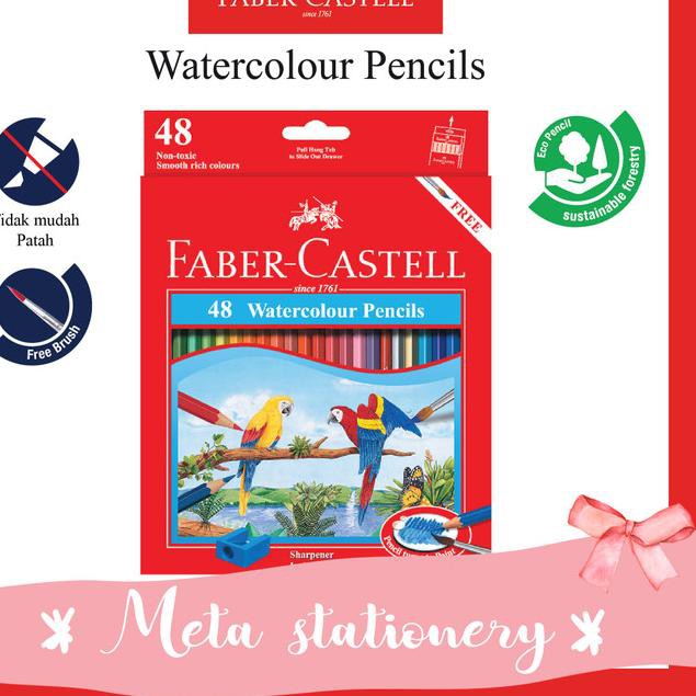 

Wow Murahbgs-938 Pensil warna Water Color Faber Castell 48
