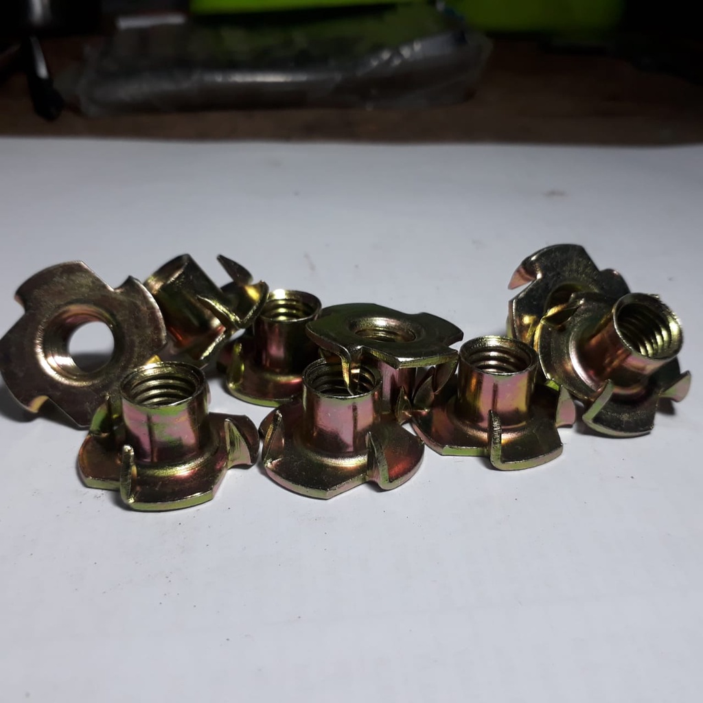 T NUT M10 / TEE NUT M10 / MUR CAKAR 10MM / MUR CAKAR M10 / T NUT 10 MM / TEE NUT M10X12 TANAM SPEAKE