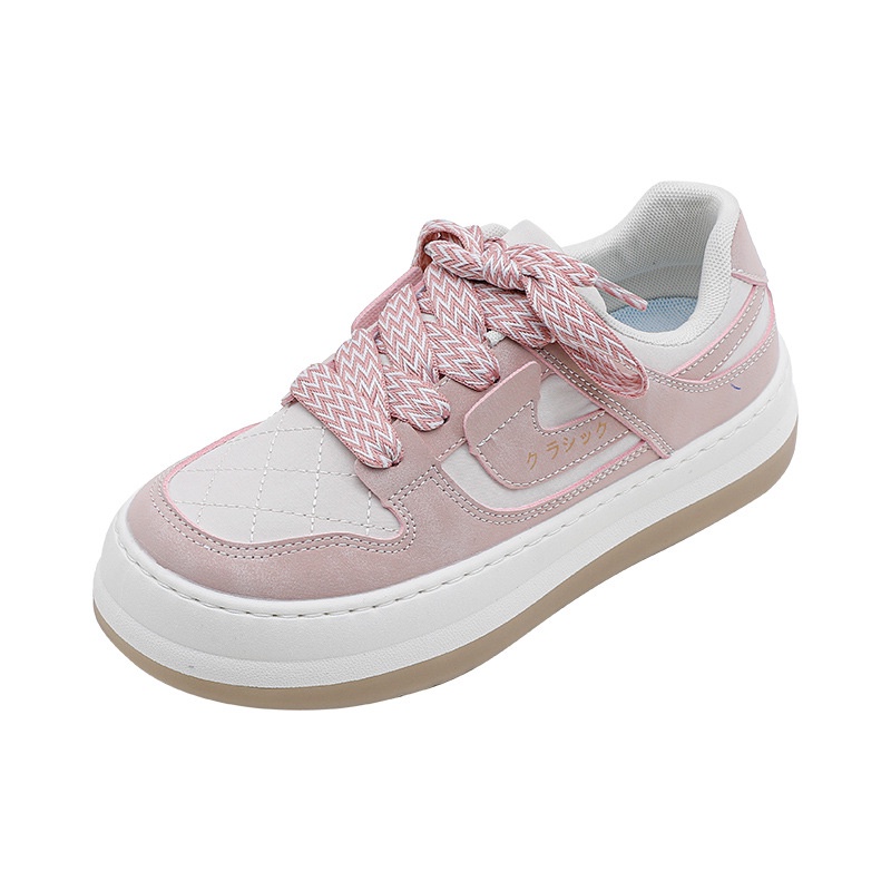 [DUNIA FASHION] Sepatu Wanita Sneakers Wanita Import Premium Quality Model Terbaru  Korea Style DF 588-PINK